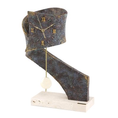 Часы Пространство, бронзовый-0