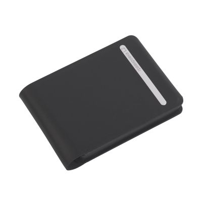 Портмоне со cъёмным (на магните) беспроводным зарядным устройством 3000 mAh, черный-6