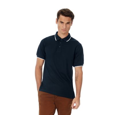 Футболка теннисная Safran Sport, темно-синий с белым-0