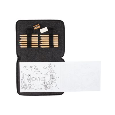 Набор для рисования Эскиз, черный с серым-0