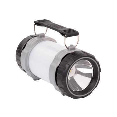 Туристический led-фонарь Campus с аккумулятором 4000 mAh, черный с серым-0