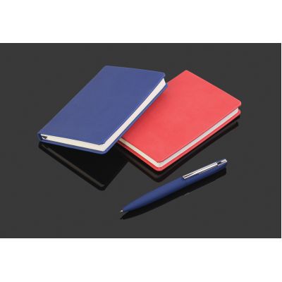 Блокнот Рим, А6, покрытие soft touch, красный-4