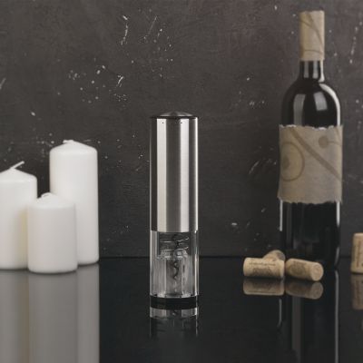 Штопор автоматический Сомелье с батареей, 500 mAh, серебристый-2