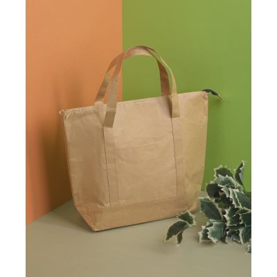 Сумка-холодильник Craft big из бумаги, натуральный-1