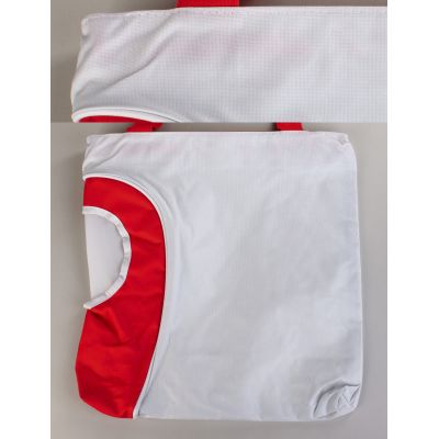 Сумка пляжная Карибские острова, красная/белая#, белый с красным-2