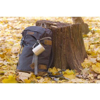 Кружка с карабином Огайо 300 мл, серебристый-2