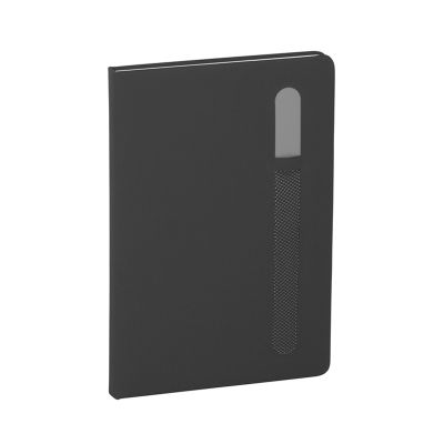 Блокнот Римини , в линейку, формат A5, черный-1