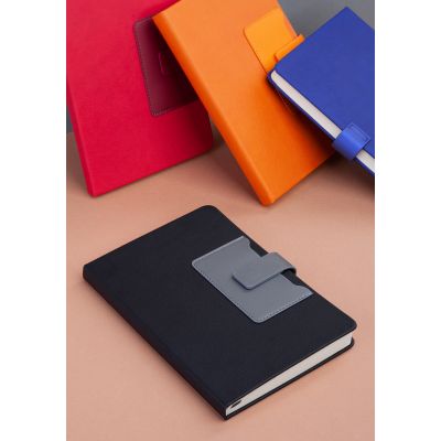 Ежедневник недатированный Монти, формат А5, черный-1