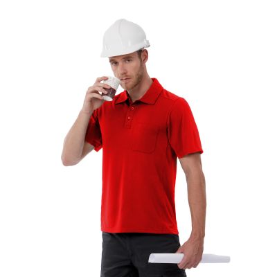 Поло CoolPower PRO Polo, красный-0