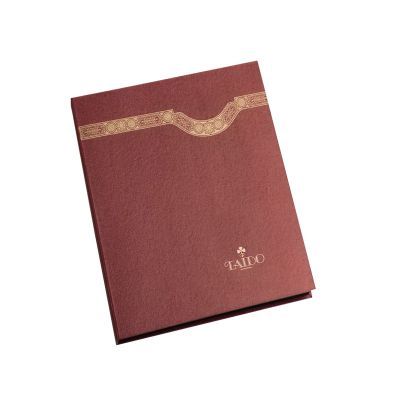 Икона Николая Чудотворца, красный с золотом-1