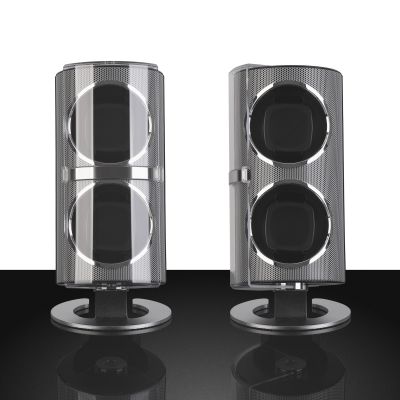 Шкатулка для часов с подзаводом, черный-0