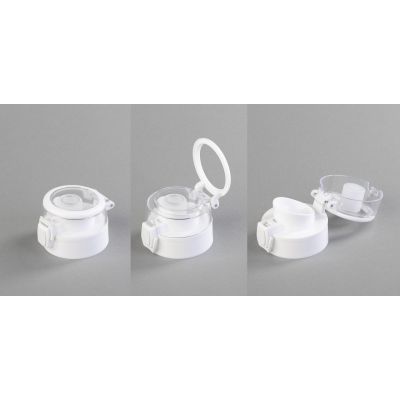 Бутылка для воды Vita 600 мл, белый-5