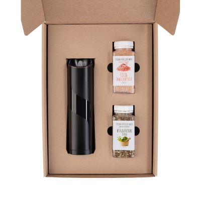 Набор Модерн box 3in1, черный с коричневым-0