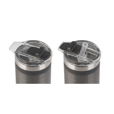 Термостакан Хилтон 480 мл, покрытие soft touch, синий-3