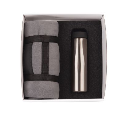 Набор подарочный Тандем, серый-0