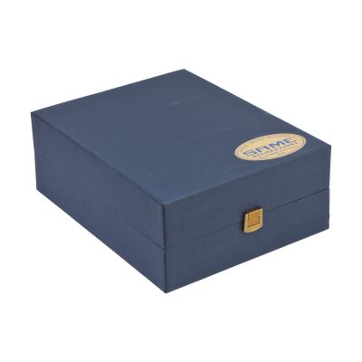 Набор для виски, графин, 2 стакана, золотистый-2