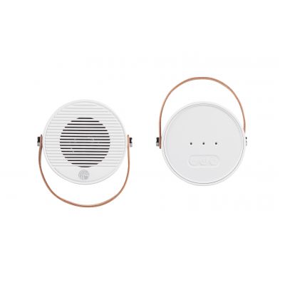 Настольная беспроводная (15W) зарядная станция Smart Home с bluetooth колонкой-лампой, белый-3