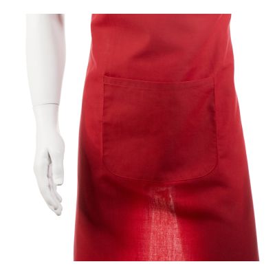 Фартук Chef, оранжевый, красный-4