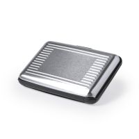 Футляр Trust для банковских карт и визиток с RFID - защитой, серебристый