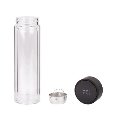 Заварочный термос Остин 320 мл в чехле, черный-4