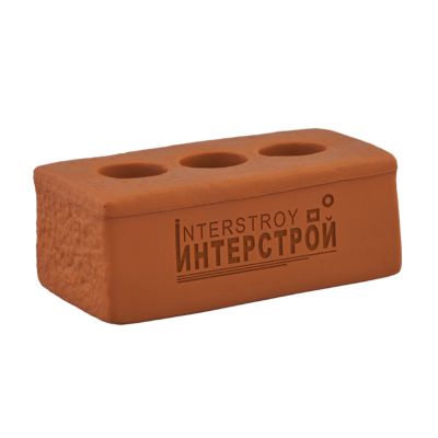 Антистресс Кирпич, коричневый-1
