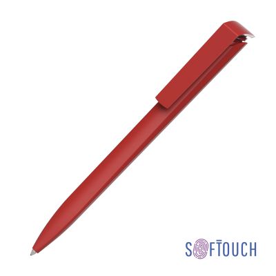 Ручка шариковая TRIAS SOFTTOUCH, красный-0
