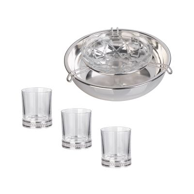 Набор Традиция, серебристый-0