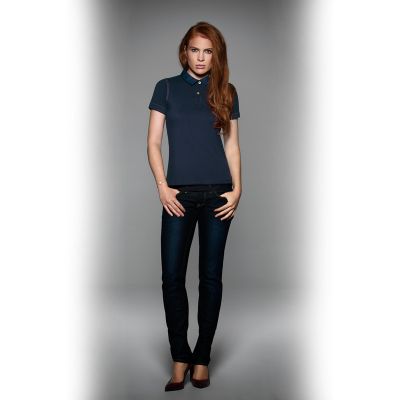 Поло женское DNM Forward/women, темно-синий-0