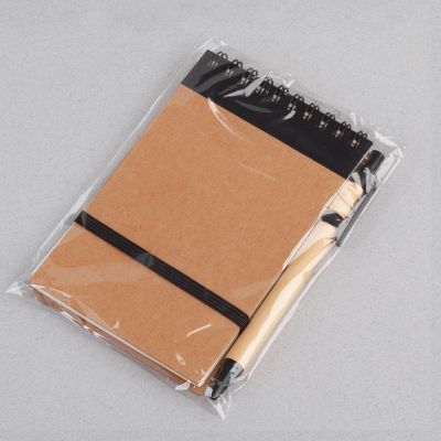 Блокнот с ручкой Papyrus, черный-4