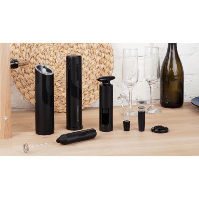 Гравитационная электрическая мельница Модерн для специй, черный-6