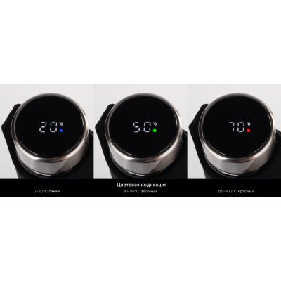 Заварочный термос Остин 320 мл в чехле, серый-2