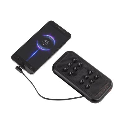 Беспроводное ЗУ Fast & Furious, 10000 mAh, с быстрой (22.5W/15W) зарядкой, с магнитным кабелем и набором переходников, с подсветкой логотипа, черный-4