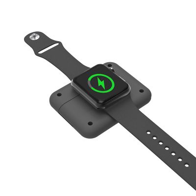 Складная беспроводная (15W) зарядная станция I-Fold для смартфона, часов/наушников, черный-2