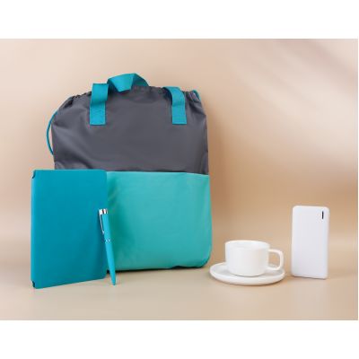 Набор Welcome, белый с бирюзовым-0