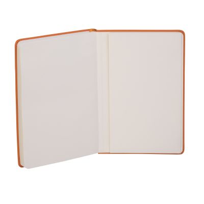 Ежедневник недатированный Милан, А5, покрытие soft touch, оранжевый-2