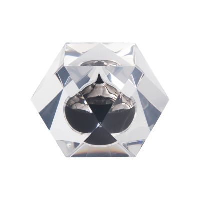 Пресс-папье Нефтяная капля, прозрачный-0