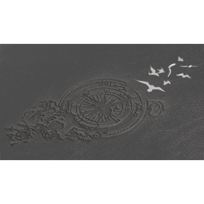 Ежедневник недатированный Альба, формат А5, гибкая обложка, черный-7