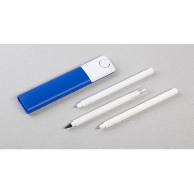 Набор Select 4в1, синий с белым-0