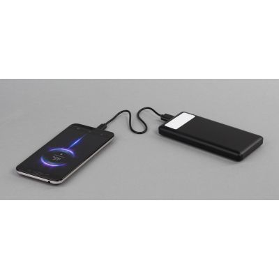 Зарядное устройство Lumos 10000 mAh с фонариком, черный-5