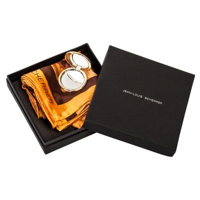 Набор (платок шейный, зеркало), -1