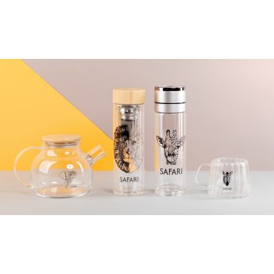 Заварочный термос Press 400 мл, серебристый, серебристый-8