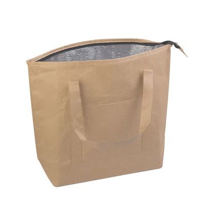 Сумка-холодильник Craft big из бумаги, натуральный-2