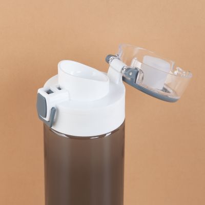 Бутылка для воды Vita 600 мл, серый с белым-2