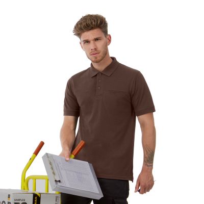Поло Energy PRO, коричневый-0