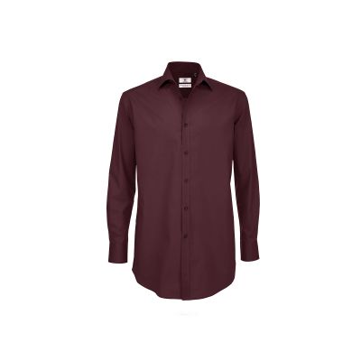 Рубашка мужская с длинным рукавом Black Tie LSL/men, бордовый-1