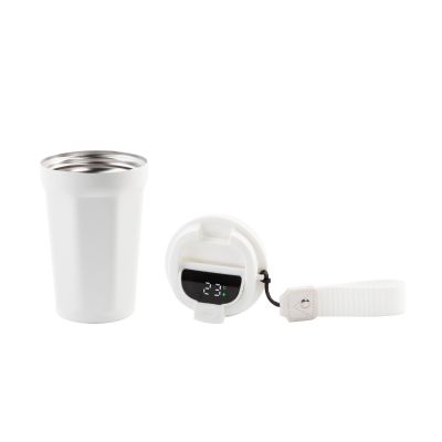 Термостакан Legend 390 мл с индикацией температуры, белый-1