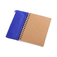 Блокнот Full kit с пеналом и канцелярскими принадлежностями, синий