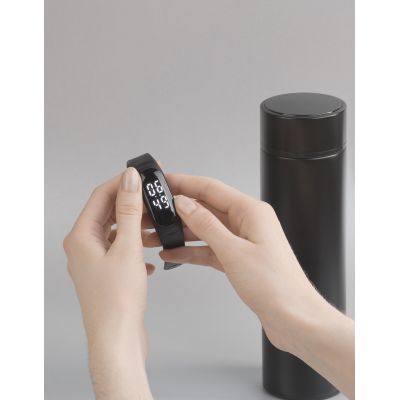 Смарт-часы Actual с функцией измерения температуры тела, черный-4