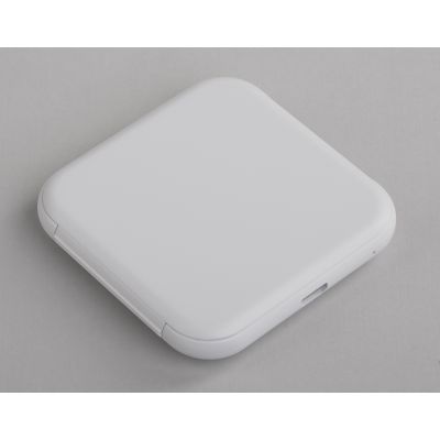 Настольное беспроводное зарядное устройство-подставка Satellite, белый-2