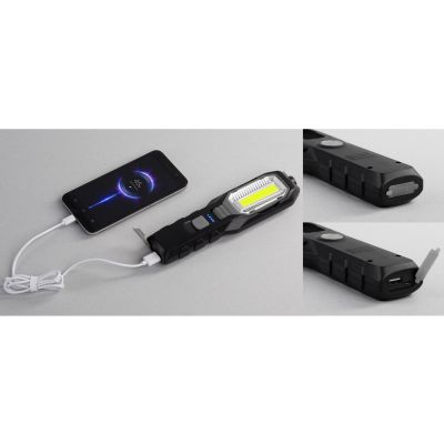 Многофункциональный фонарь Navigator с аккумулятором 1800 mAh, черный с серым-2